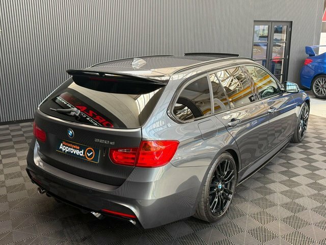 BMW 3 Series 2015 2.0 320D M Sport Touring Xdri Grey #4