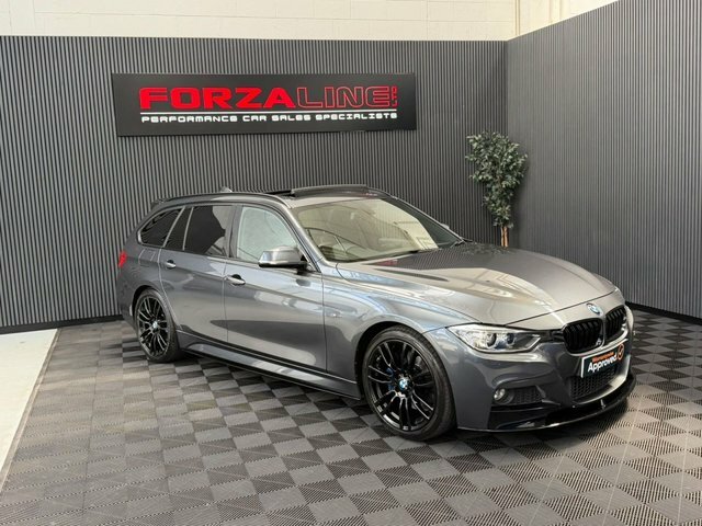 BMW 3 Series 2015 2.0 320D M Sport Touring Xdri Grey #2
