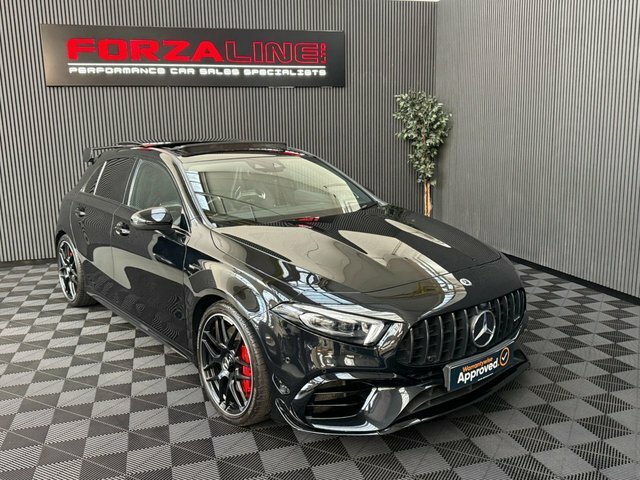 Mercedes-Benz A Class 2021 2.0 A45 Amg S Plus Hatchback 8G-dc Black