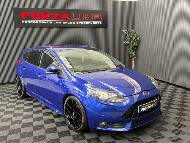 Ford Focus 2013 2.0T Ecoboost St-2 Hatchback Manua Blue #2