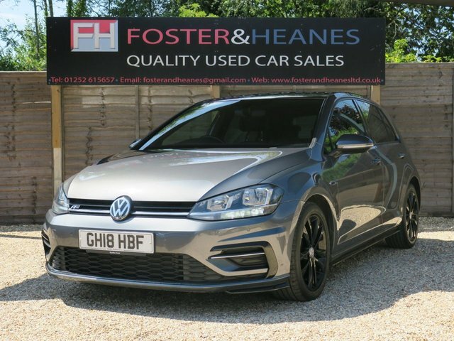 Volkswagen Golf 2.0 Tdi R-line Hatchback Dsg Euro 6 S Grey