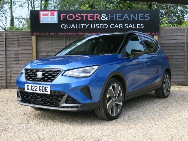 Seat Arona 1.5 Tsi Fr Sport Suv Dsg Euro 6 Ss Blue