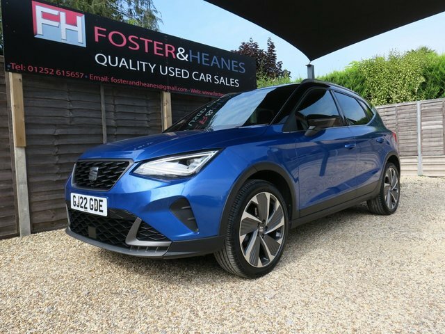 Seat Arona 1.5 Tsi Fr Sport Suv Dsg Euro 6 Ss Blue #5
