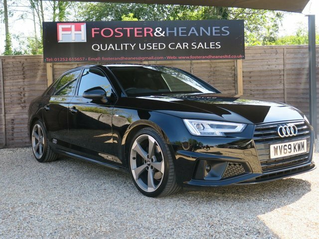 Audi A4 2.0 Tfsi 35 Black Edition Saloon S Tron Black #2