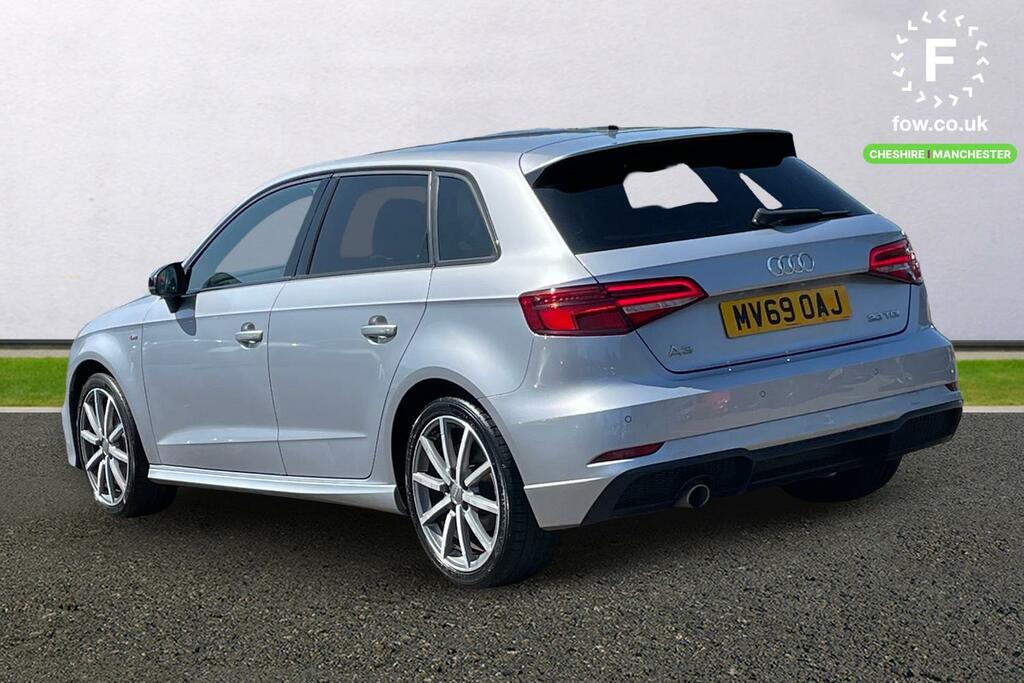 Audi A3 30 Tdi 116 Black Edition Silver #2