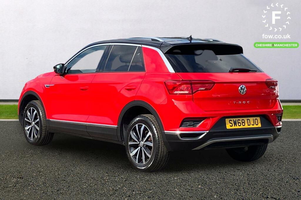 Volkswagen T-Roc 1.5 Tsi Evo Design Dsg SW68DJO Red #2