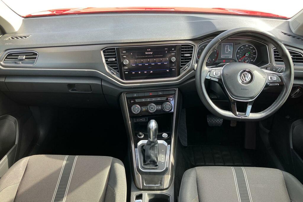 Volkswagen T-Roc 1.5 Tsi Evo Design Dsg SW68DJO Red #3