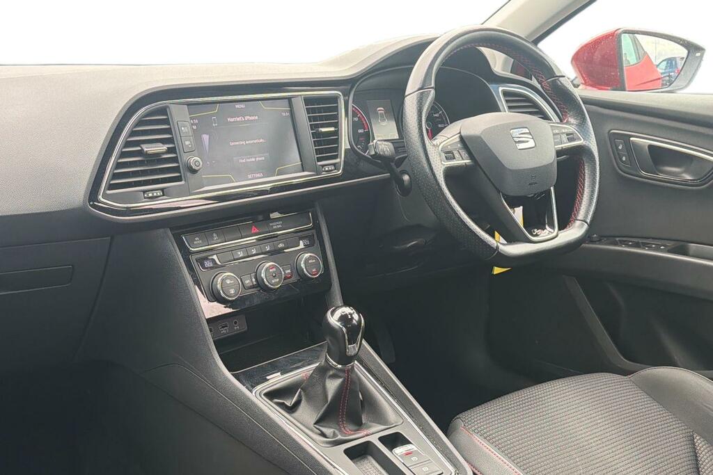 Seat Leon 1.4 Ecotsi 150 Fr Technology FP68ZWY Red #4