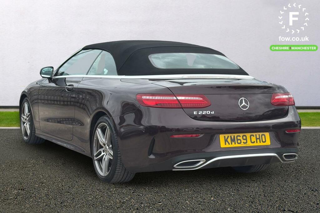 Mercedes-Benz E Class E220d Amg Line 9G-tronic Red #2