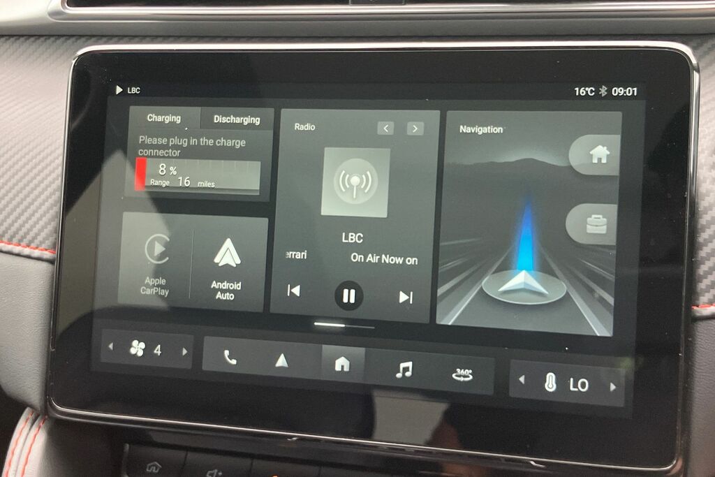 MG ZS 115Kw Trophy Ev Long Range 73Kwh FD23AVZ Black #6
