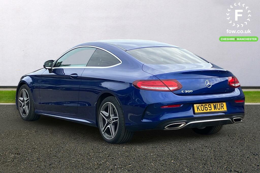 Mercedes-Benz C Class C300 Amg Line Premium 9G-tronic Blue #2