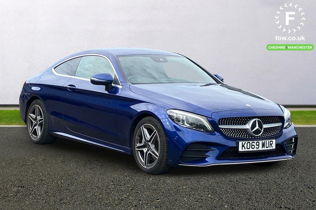 Mercedes-Benz C Class C300 Amg Line Premium 9G-tronic Blue