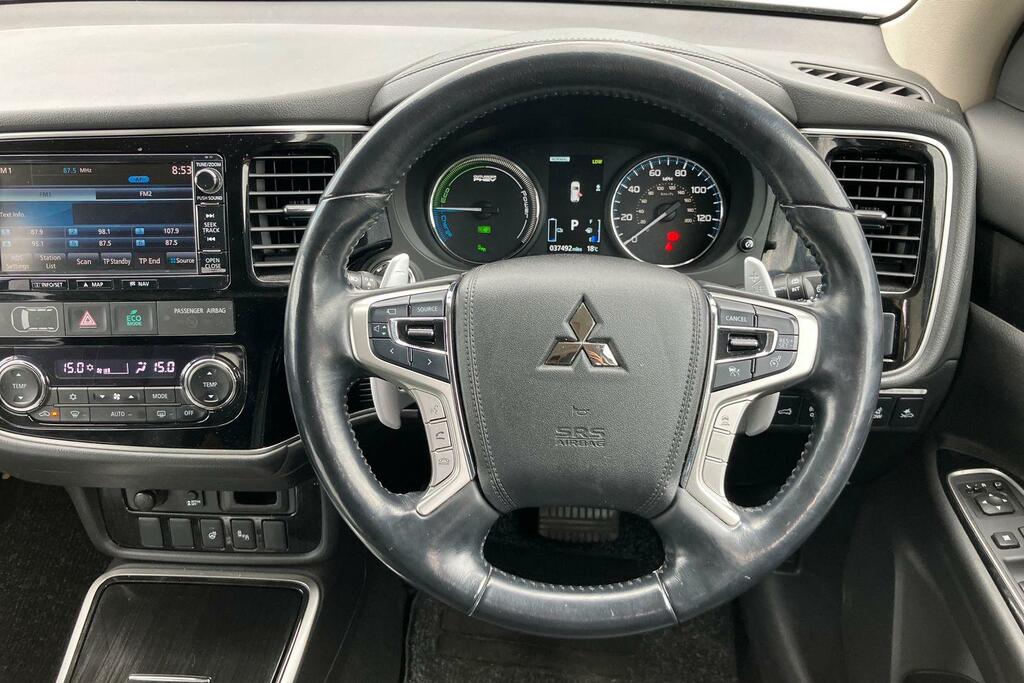 Mitsubishi Outlander 2.0 Phev Gx4hs Black #5