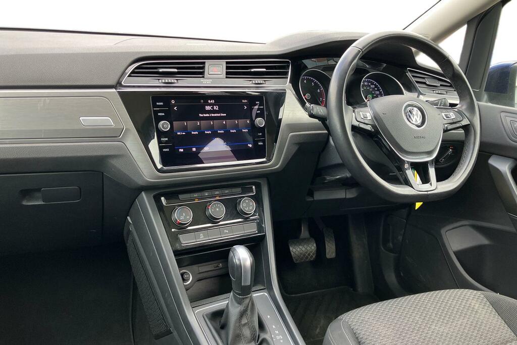 Volkswagen Touran 1.5 Tsi Evo Se Family Dsg Blue #4