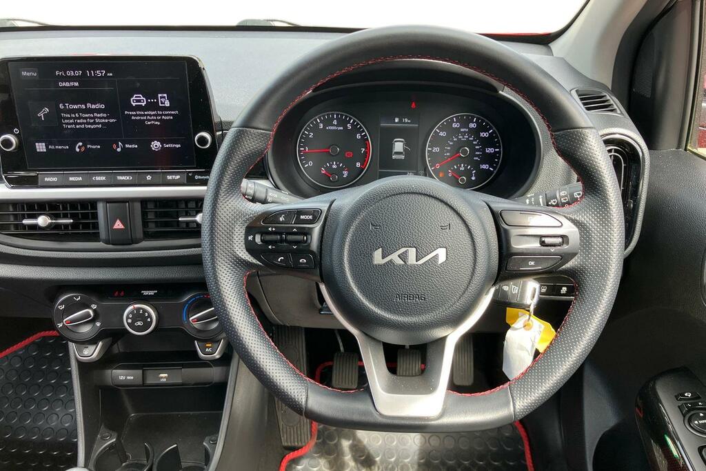 Kia Picanto 1.0 Gt-line 4 Seats SR71CFA Red #5