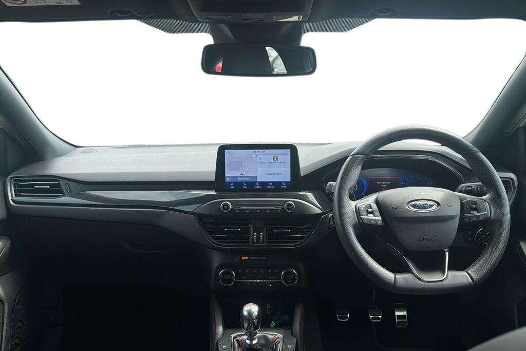 Ford Focus 1.0 Ecoboost Hybrid Mhev 155 St-line X Edition DK70OLC White #3