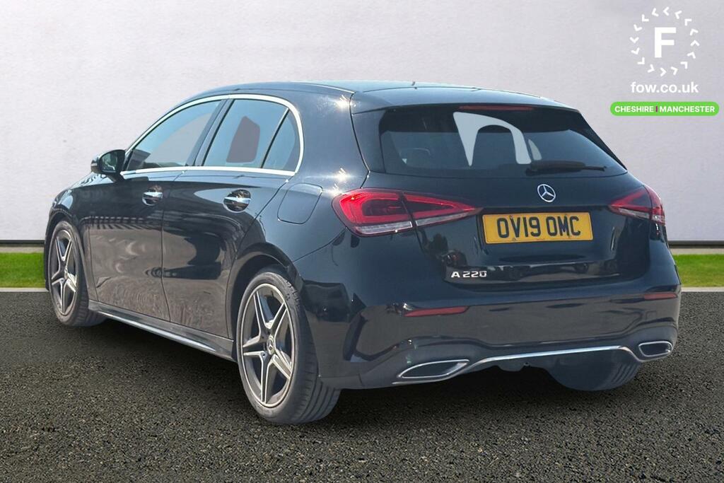 Mercedes-Benz A Class A220 Amg Line Premium OV19OMC Black #2
