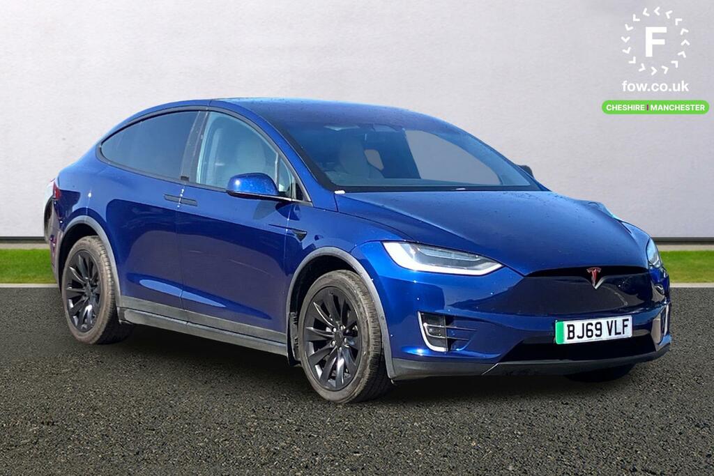 Tesla Model X Standard Range Awd Blue