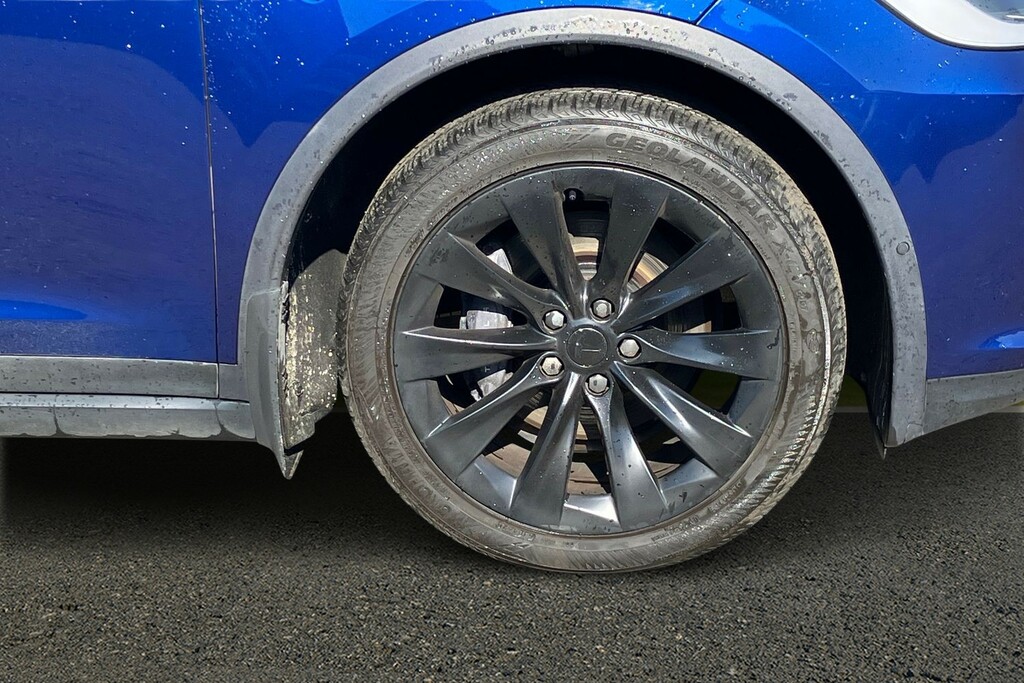 Tesla Model X All Models Blue #22