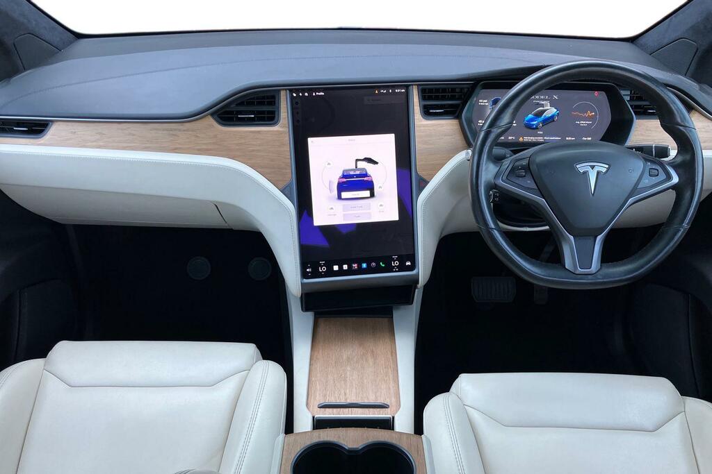 Tesla Model X Standard Range Awd Blue #3