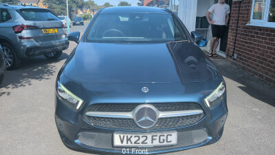 Mercedes-Benz A Class 1.3 A180 Amg Line Executive Saloon 7G Black #1