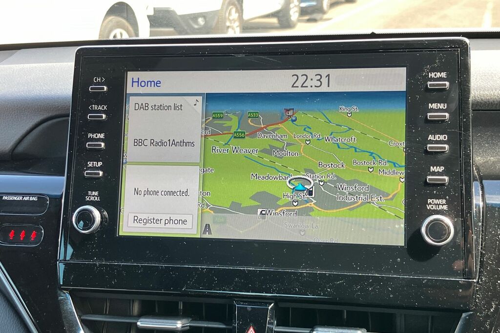 Toyota Camry 2.5 Vvt-i Hybrid Excel Cvt Blue #6
