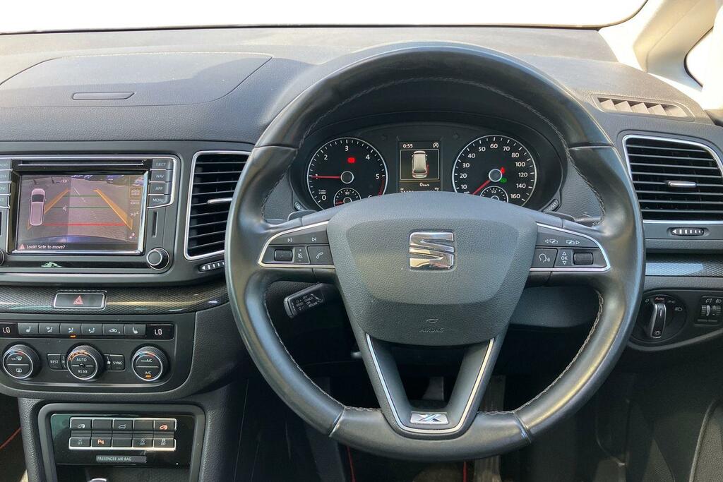 Seat Alhambra 2.0 Tdi Xcellence Ez 150 Dsg Black #5