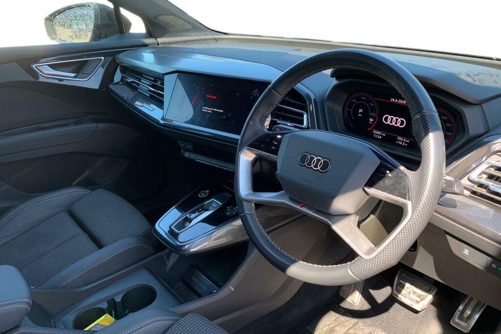 Audi Q4 E Tron 150Kw 40 82Kwh S Line LS23FGZ Black #3