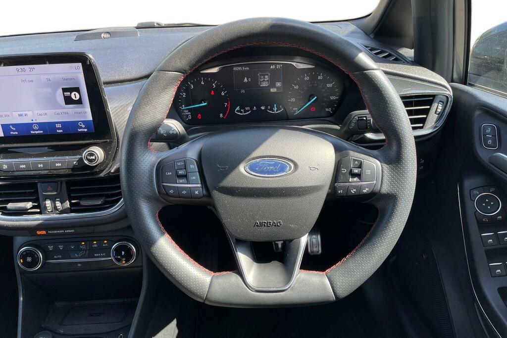 Ford Fiesta 1.0 Ecoboost Hybrid Mhev 155 St-line X Edition YM70KFN Grey #5