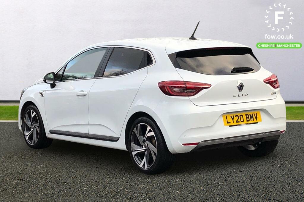 Renault Clio 1.6 E-tech Hybrid 140 Rs Line White #3