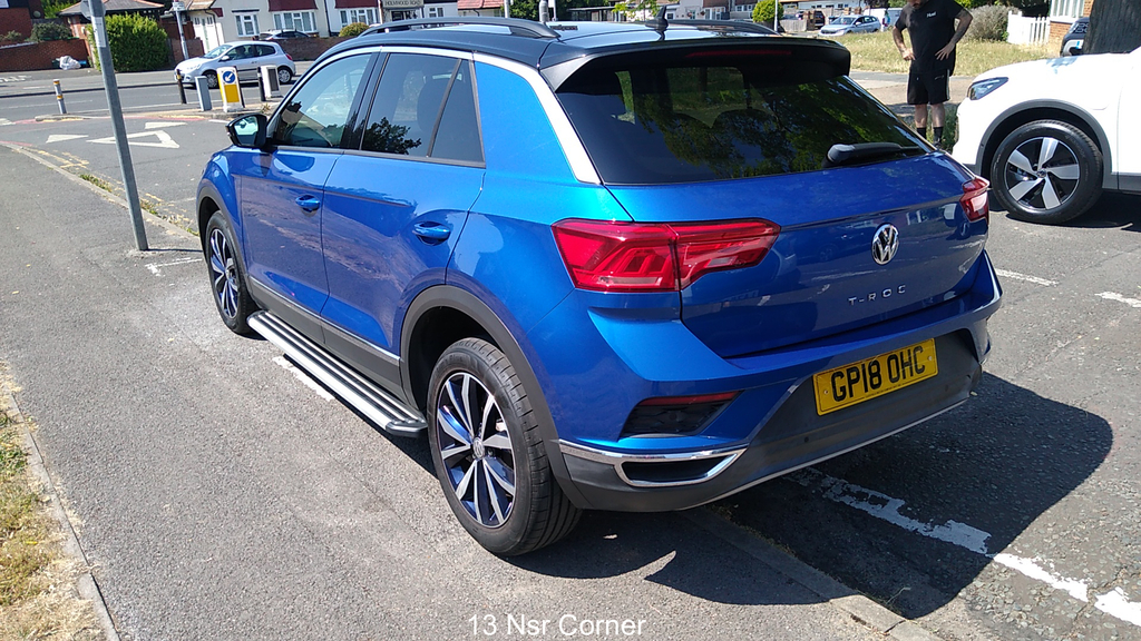 Volkswagen T-Roc 1.0 Tsi Design GP18OHC Blue #3