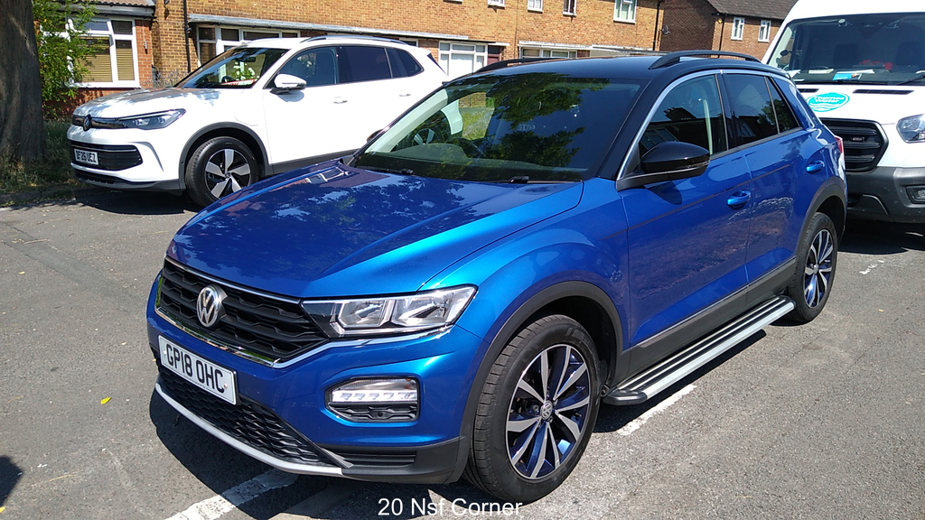 Volkswagen T-Roc 1.0 Tsi Design GP18OHC Blue #2
