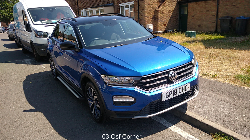 Volkswagen T-Roc 1.0 Tsi Design GP18OHC Blue #5