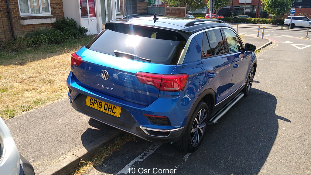 Volkswagen T-Roc 1.0 Tsi Design GP18OHC Blue #4