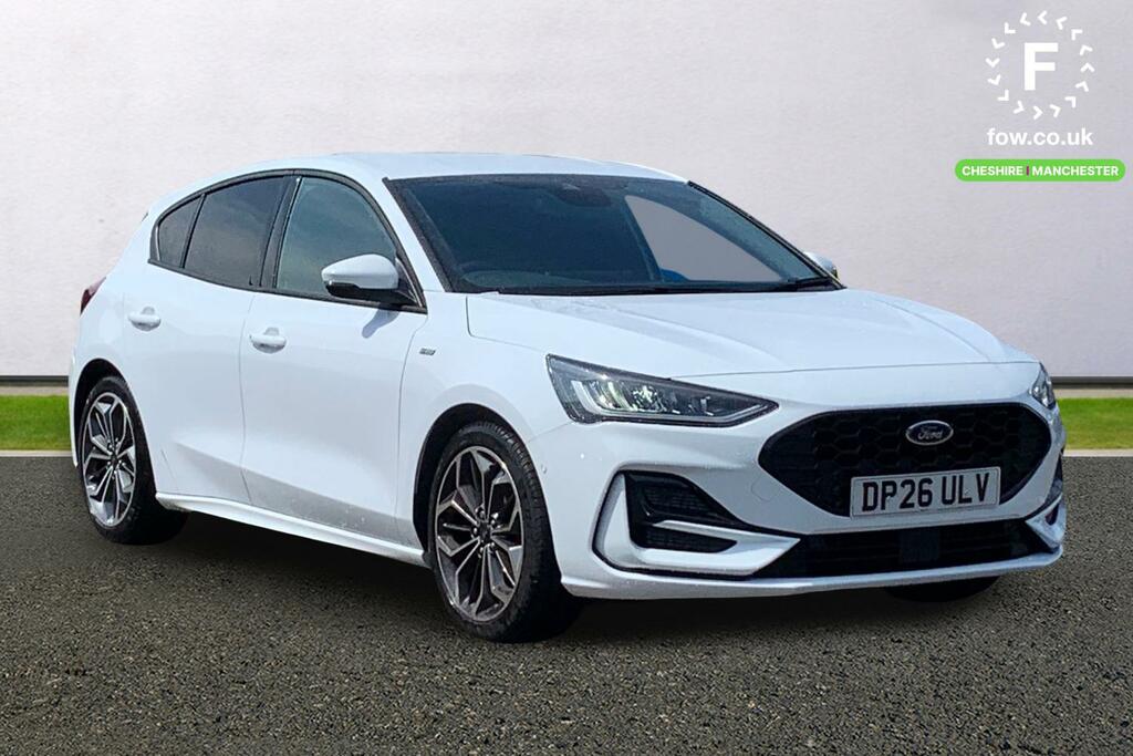 Ford Focus 1.0 Ecoboost Hybrid Mhev 155 St-line X White