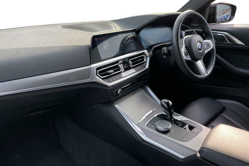 BMW 4 Series Gran Coupe 420I M Sport Step Tech Pack GV71AEY Black #4