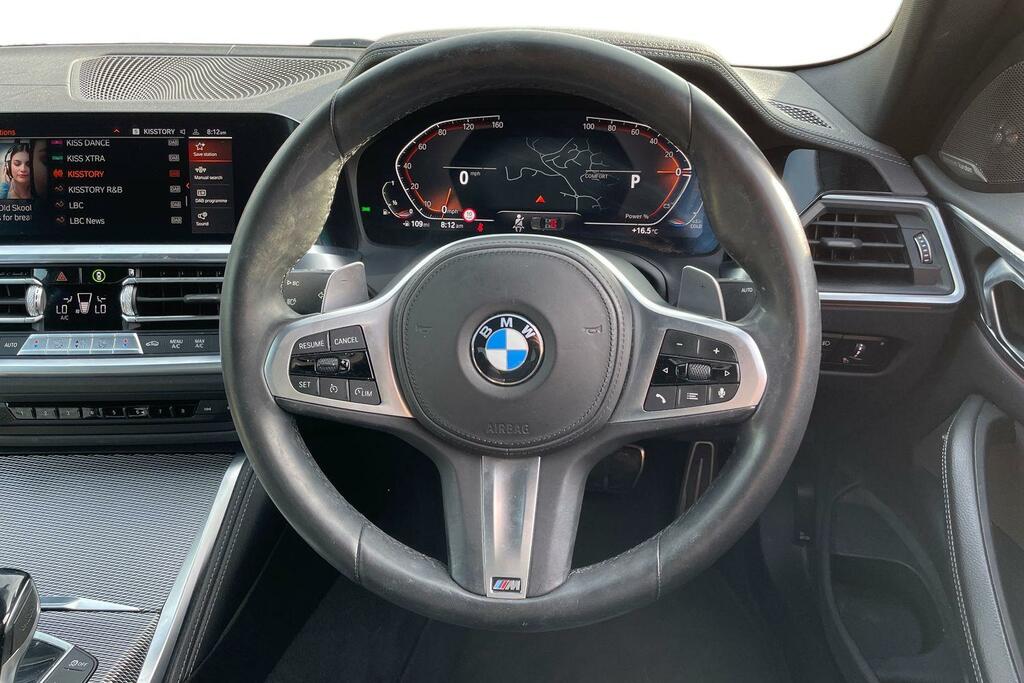 BMW 4 Series Gran Coupe 420I M Sport Step Tech Pack GV71AEY Black #5