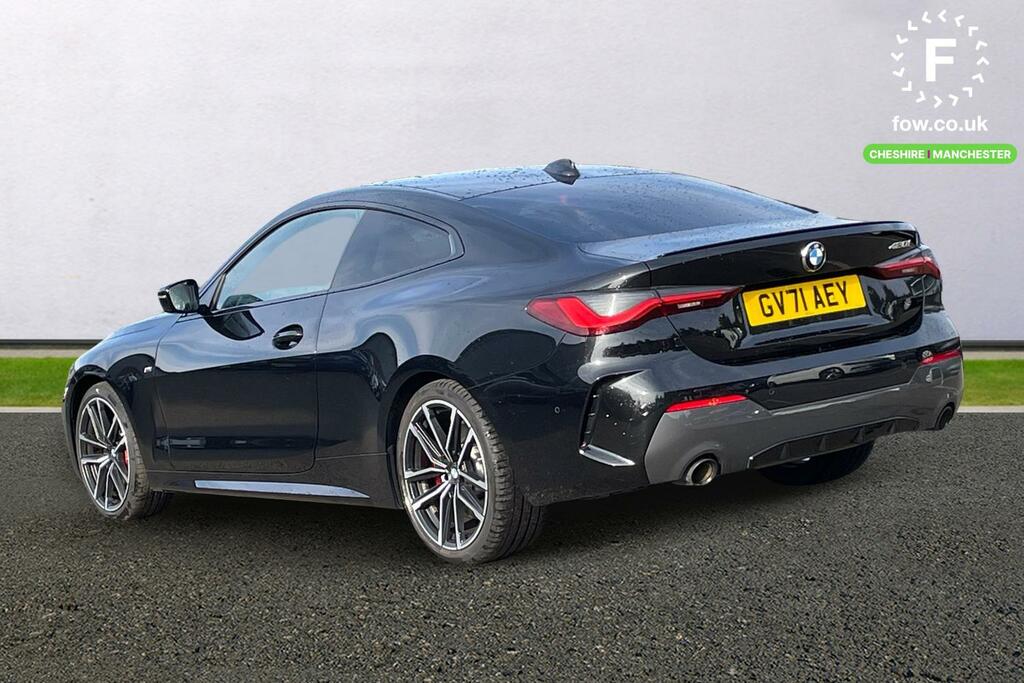 BMW 4 Series Gran Coupe 420I M Sport Step Tech Pack GV71AEY Black #2