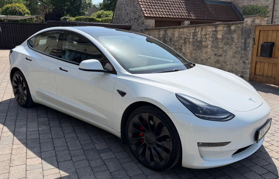 Tesla Model 3 Performance Awd Performance Upgrade White
