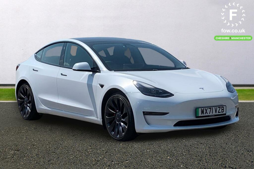 Tesla Model 3 Performance Awd Performance Upgrade White