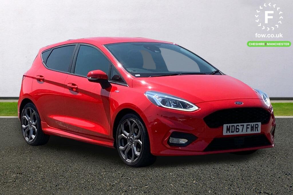 Ford Fiesta 1.0 Ecoboost St-line Red