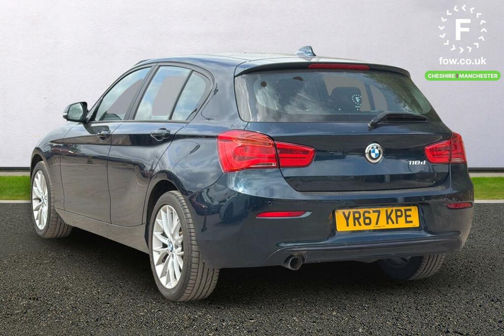 BMW 1 Series 118D Sport Nav YR67KPE Blue #2