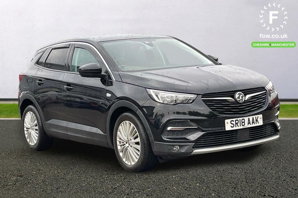 Vauxhall Grandland X 1.6 Turbo D Sport Nav Black