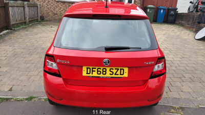 Skoda Fabia 1.0 Tsi 110 Se L Dsg Red #3