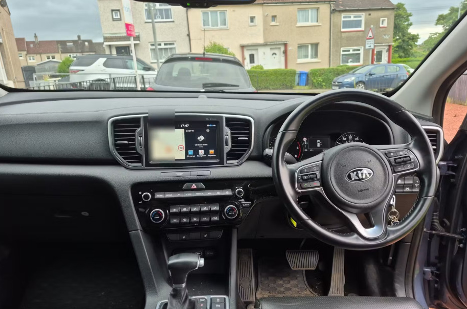 Kia Sportage 2 Blue #3