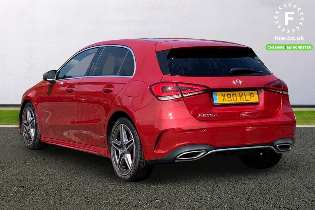 Mercedes-Benz A Class A200d Amg Line X80KLP Red #2