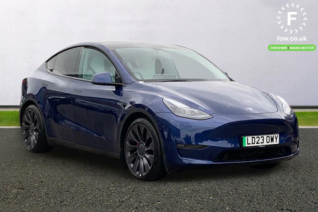 Tesla Model Y Performance Awd Blue