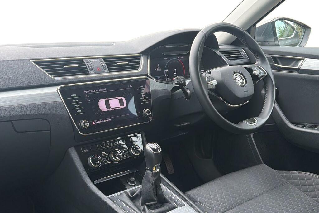 Skoda Superb 2.0 Tdi Cr Se Grey #4