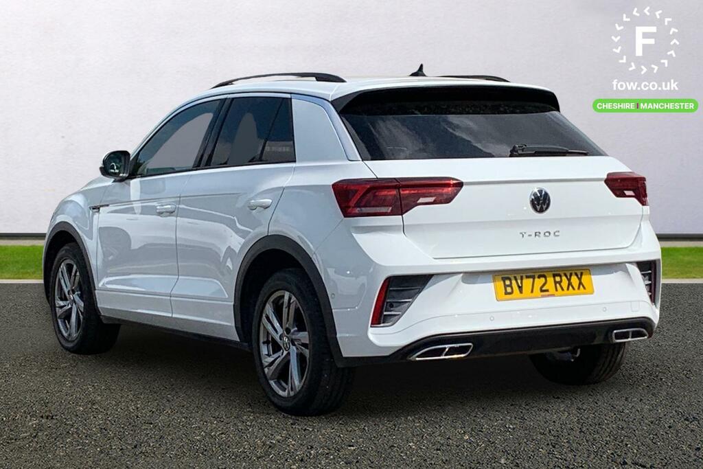 Volkswagen T-Roc 1.5 Tsi R-line BV72RXX White #2
