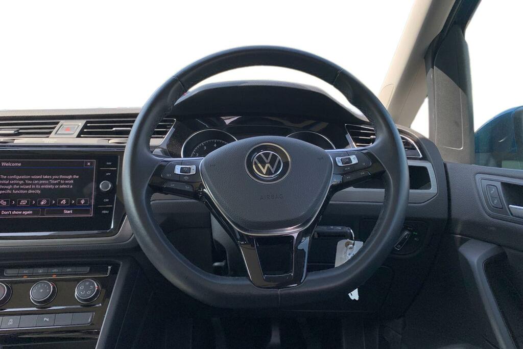 Volkswagen Touran 1.5 Tsi Evo Se Family GV21LPX Blue #5